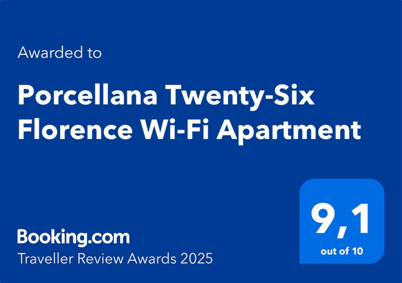 Porcellana Twenty-Six Florence Wi-Fi Apartment Exterior foto